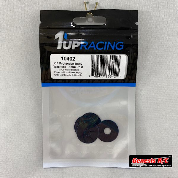 1Up 10402 - Carbon Fiber Body Hole Protectors - 5mm Post