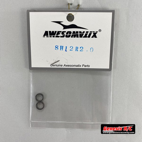 Awesomatix - AWEA12-SH12R2.0 - Rear Axle Spacer 2.0mm x 2
