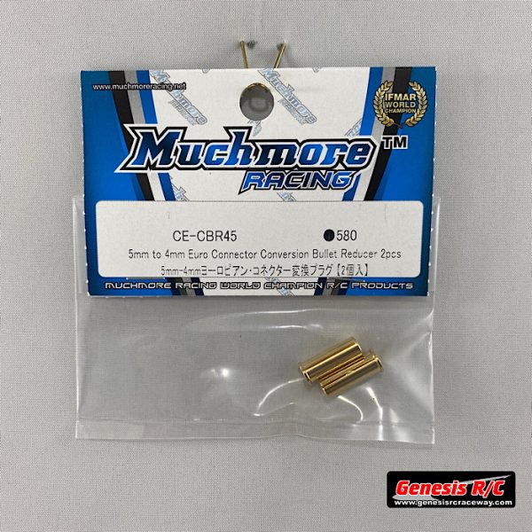 Muchmore MMRCECBR45 - 5mm to 4mm Euro Connector Conversion Bullet Reducer (2 pcs)
