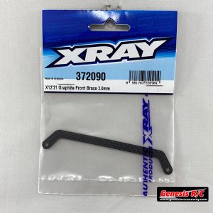 XRAY 372090 - FRONT BRACE - GRAPHITE 2.0MM