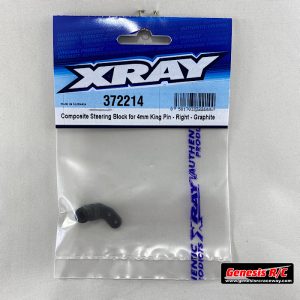 XRAY 372214 - COMPOSITE STEERING BLOCK FOR 4MM KING PIN - RIGHT - GRAPHITE