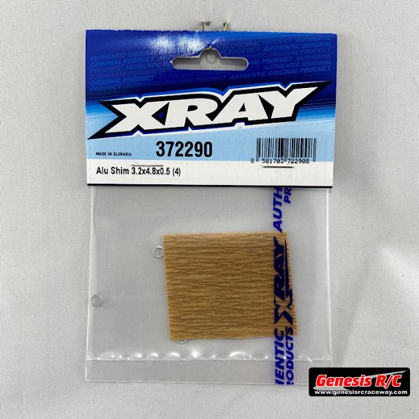 XRAY 372290 - ALU SHIM 3.2x4.8x0.5 (4)