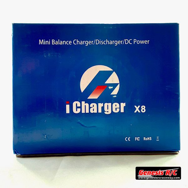 iCharger X8 - iCharger X8 Lilo/LiPo/Life/NiMH/NiCD DC Battery Charger (8S/30A/1100W)
