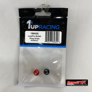 1Up 190430 - LowPro Bullet Plugs w/Grips Red/Black
