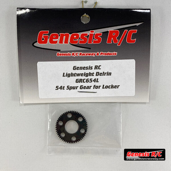 Genesis R/C GRC654L -  Light Weight Delrin 54Tooth Spur Gear for Locker