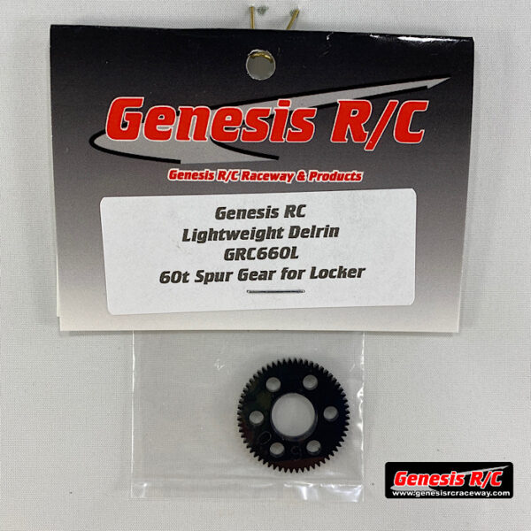 Genesis R/C GRC660L -  Light Weight Delrin 60Tooth Spur Gear for Locker