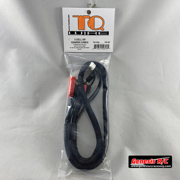 TQ Racing 2720 -  Complete Charging Cable 2-Cell iChargers with Strain Relief