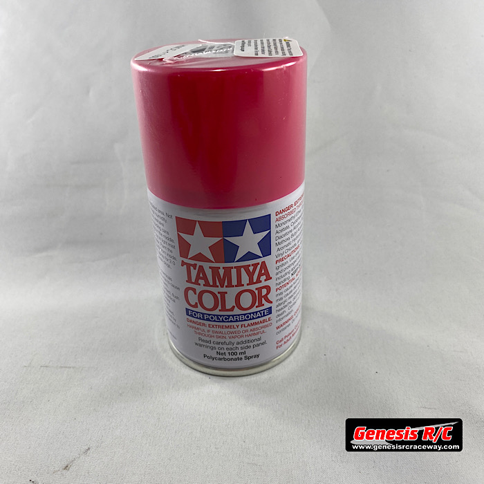 Tamiya TAM86033 PS33 Polycarbonate Spray Cherry Red 3