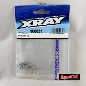 XRAY 960031 - ALU NUT M3 (10)