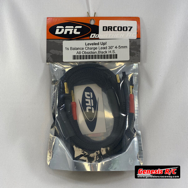 Donathen Racing Products DRC007 - 1s 30" Balance Lead, 4-5mm to 4mm, Obsidian