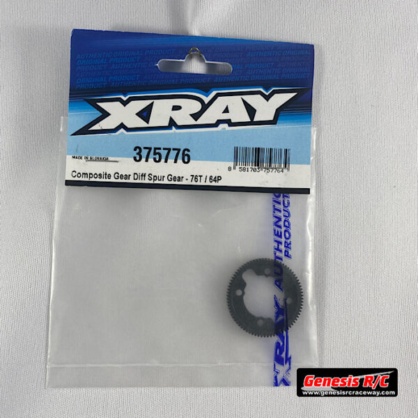 XRAY 375776 - COMPOSITE GEAR DIFF SPUR GEAR - 76T / 64P