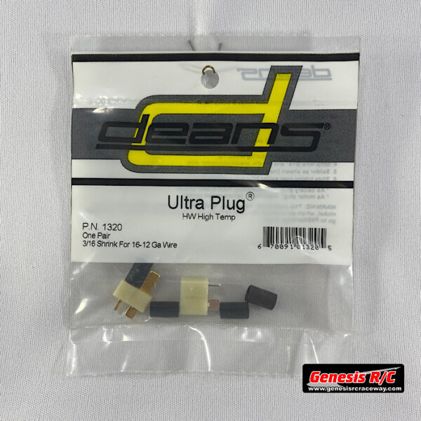 Deans 1320 - ULTRA PLUG-1 PR (white)