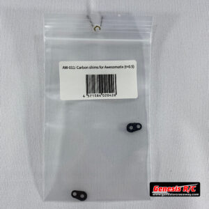 Sagami RC Fab SRFAW011 - Carbon shims for Awesomatix (t=0.5)