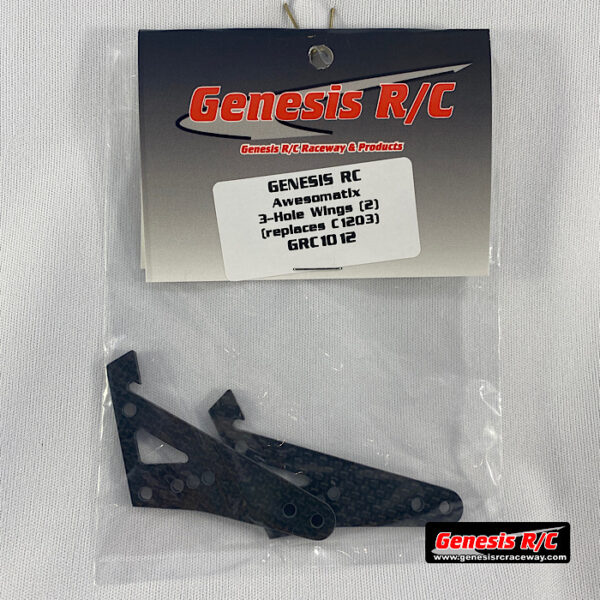 Genesis R/C GRC1012 - Awesomatix 3-Hole Wings (2) (replaces C1203)