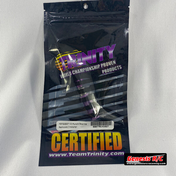 Trinity TEP3080P - Universal Brushless Motor Bearing Installation Tool (purple)