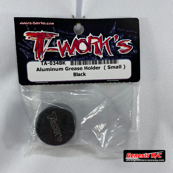 T-Work's TWKTA-034BK - Aluminum Grease Holder (Small Black)