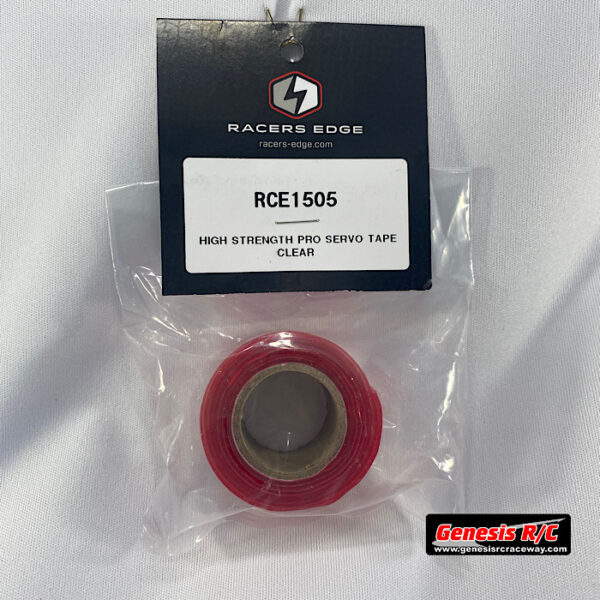 Racers Edge 1505 - High Strength Pro Servo Tape 25mm x 1m (clear)