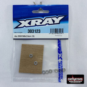 XRAY 303123 - ALU SHIM 3x6x2.0MM (10)