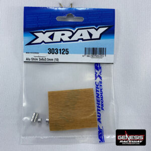 XRAY 303125 - ALU SHIM 3x6x3.0MM (10)