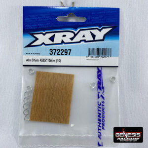 XRAY 372297 - ALU SHIM 4x6x1.0MM (10)