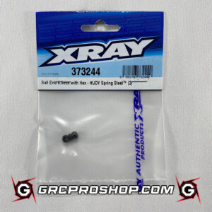 XRAY 373244 - BALL END 6.0MM WITH HEX - HUDY SPRING STEEL (2)
