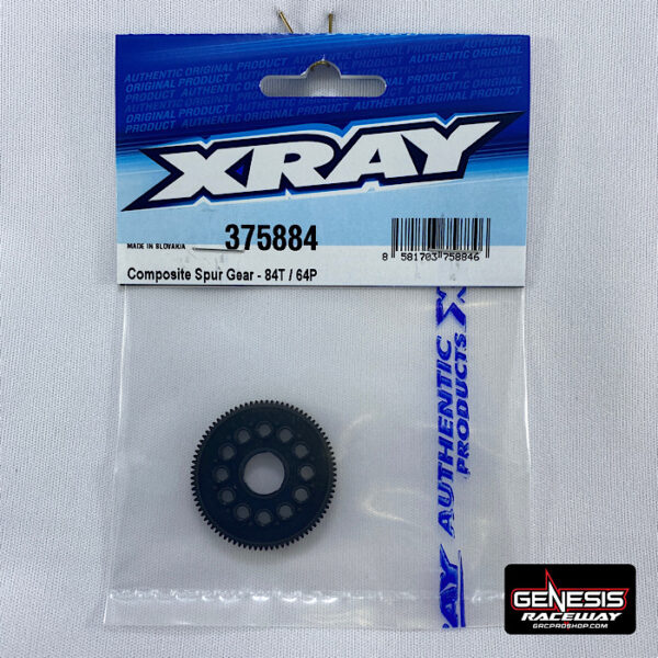 XRAY 375884 - COMPOSITE SPUR GEAR - 84T / 64P