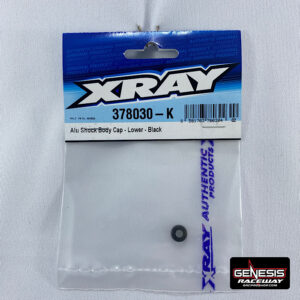 XRAY 378030K - ALU SHOCK BODY CAP - LOWER - BLACK