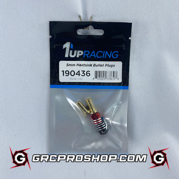 1Up 190436 - Heatsink Bullet Plugs & Grips - 5mm