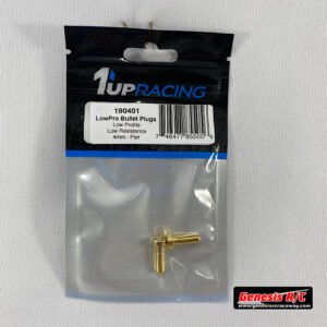 1Up 190401 - LowPro Bullet Plugs - 4mm - Pair