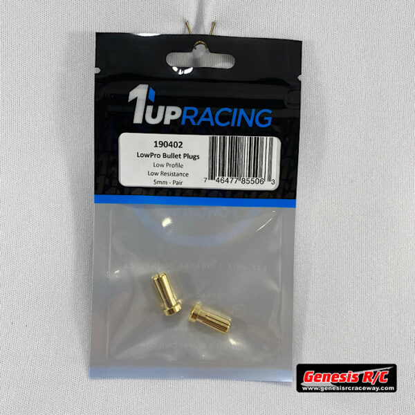 1Up 190402 - LowPro Bullet Plugs - 5mm - Pair