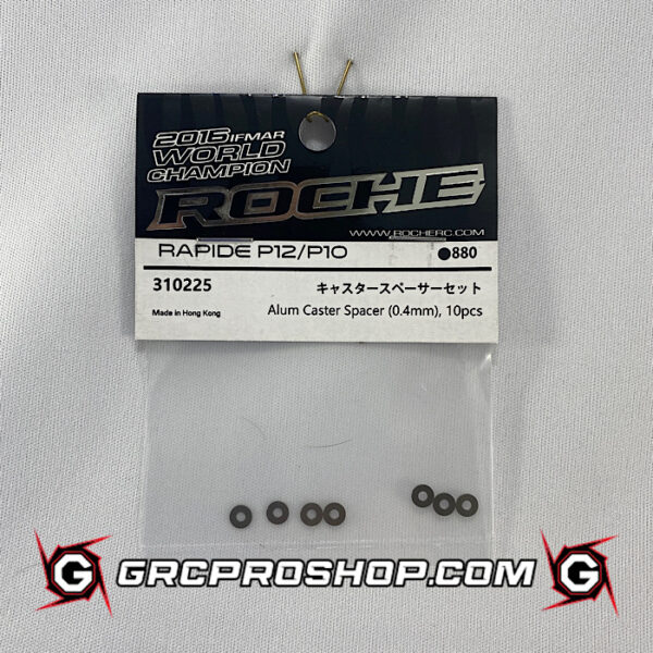 Roche 310225 - Aluminum Caster Spacer (0.4mm), 10pcs
