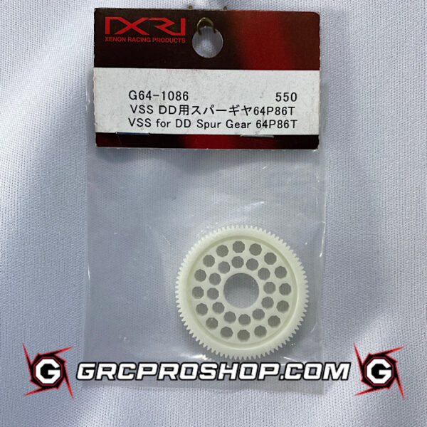 Xenon USA G64-1086 VSS DD SPUR GEAR 64DP 86T