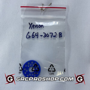 Xenon USA G64-3072B VSS EX SPUR GEAR 64DP 72T (BLUE)