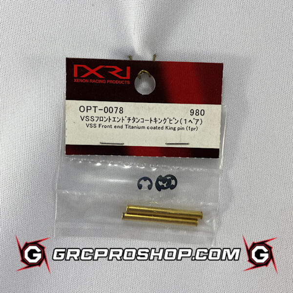 Xenon USA OPT-0078 VSS front end titanium coated king pin (1 Pair)