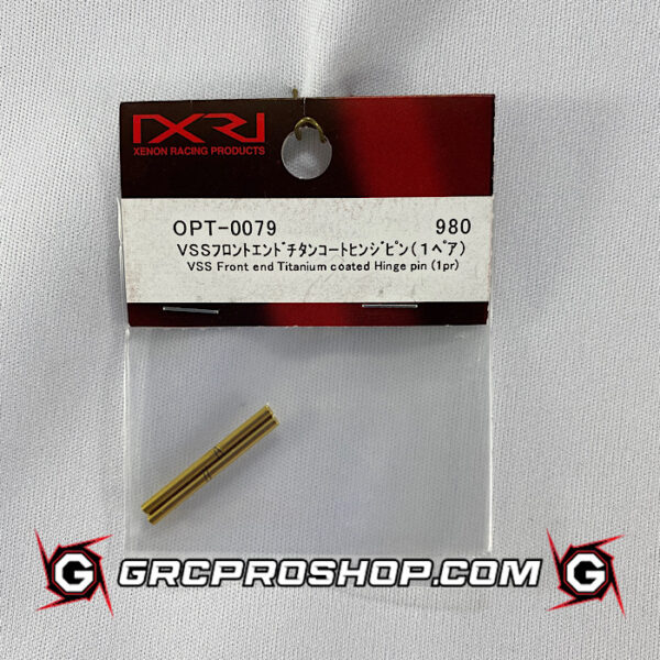 Xenon USA OPT-0079 VSS front end titanium coated hinge pin (1 Pair)