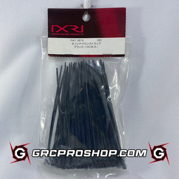Xenon USA PAT-0213 BLACK NYLON STRAP (100pcs) 100mm