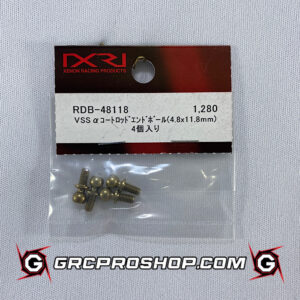 Xenon USA RDB-48118 VSS 4.8mm x 11.8mm rod end ball (4pcs)