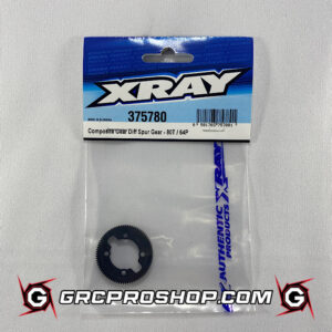 XRAY 375780 - COMPOSITE GEAR DIFF SPUR GEAR - 80T / 64P