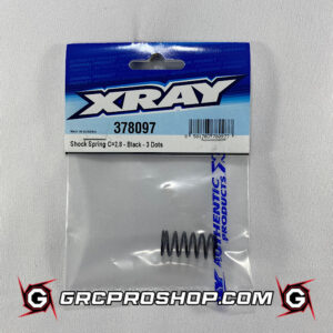 XRAY 378097 - SHOCK SPRING C=2.8 - BLACK - 3 DOTS