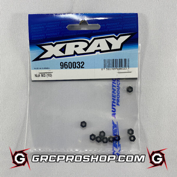 XRAY 960032 - NUT M3 (10)