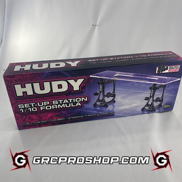 HUDY 109501 - SET-UP STATION FOR 1/10 FORMULA CARS