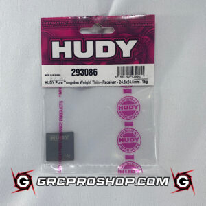 HUDY 293086 - HUDY PURE TUNGSTEN WEIGHT THIN - 24.5X24.5MM - 15G