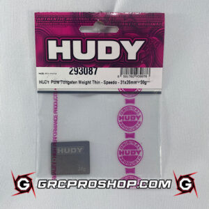 HUDY 293087 - HUDY PURE TUNGSTEN WEIGHT THIN - 31X26MM - 20G
