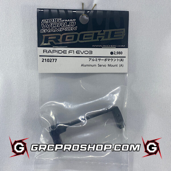 RHE210277 - Rapide F1 EVO3 Aluminum Servo Mount (A)