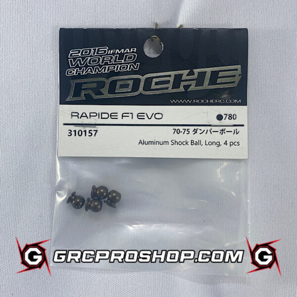 RHE310157 - Rapide Aluminum Shock Ball, Long, 4 pcs