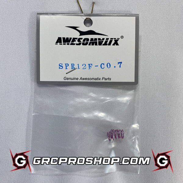 Awesomatix - AWEA12-SPR12F-C0.7 - Front Spring x 2 Color Pink