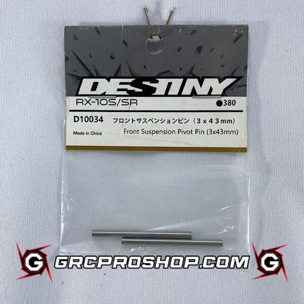 Destiny USA D10034 - Front Suspension Pivot Pin (3x43mm)