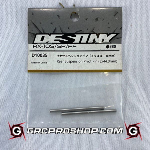 Destiny USA D10035 - Rear Suspension Pivot Pin (3x44.8mm)