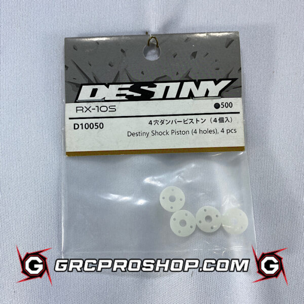 Destiny USA D10050 - Destiny Shock Piston (4 holes), 4 pcs