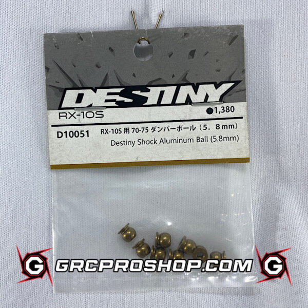 Destiny USA D10051 - Destiny Shock Aluminum Ball (5.8mm)